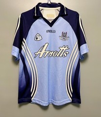ATH CLIATH DUBLIN EIRE 2007/2008 SHIRT JERSEY O`NEILLS GAELIC SIZE L BLUE