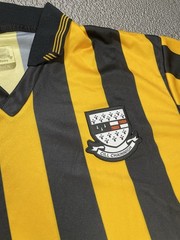 New GAA O’Neills Kilkenny Yellow Black Striped Retro Jersey 1992 Size XL