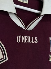Vintage 90s Galway GAA O’neills Irish Gaelic Hurling Soccer Football Jersey Rare