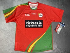 New 2015 Carlow GAA Red Green Jersey Shirt Size XL