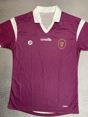 GAA O’Neills Wine Red Galway Jersey Size Small