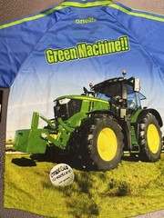 New O’Neills Men’s Green Machine!! Ploughing Jersey Multi Size XL