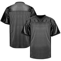 Blank Football Jersey,Men’s Practice Jersey Football Athletic X-Large Black