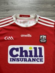 Cork GAA Gaelic Football Jersey ShIrt O’Neills Size Youth 10-11 Years