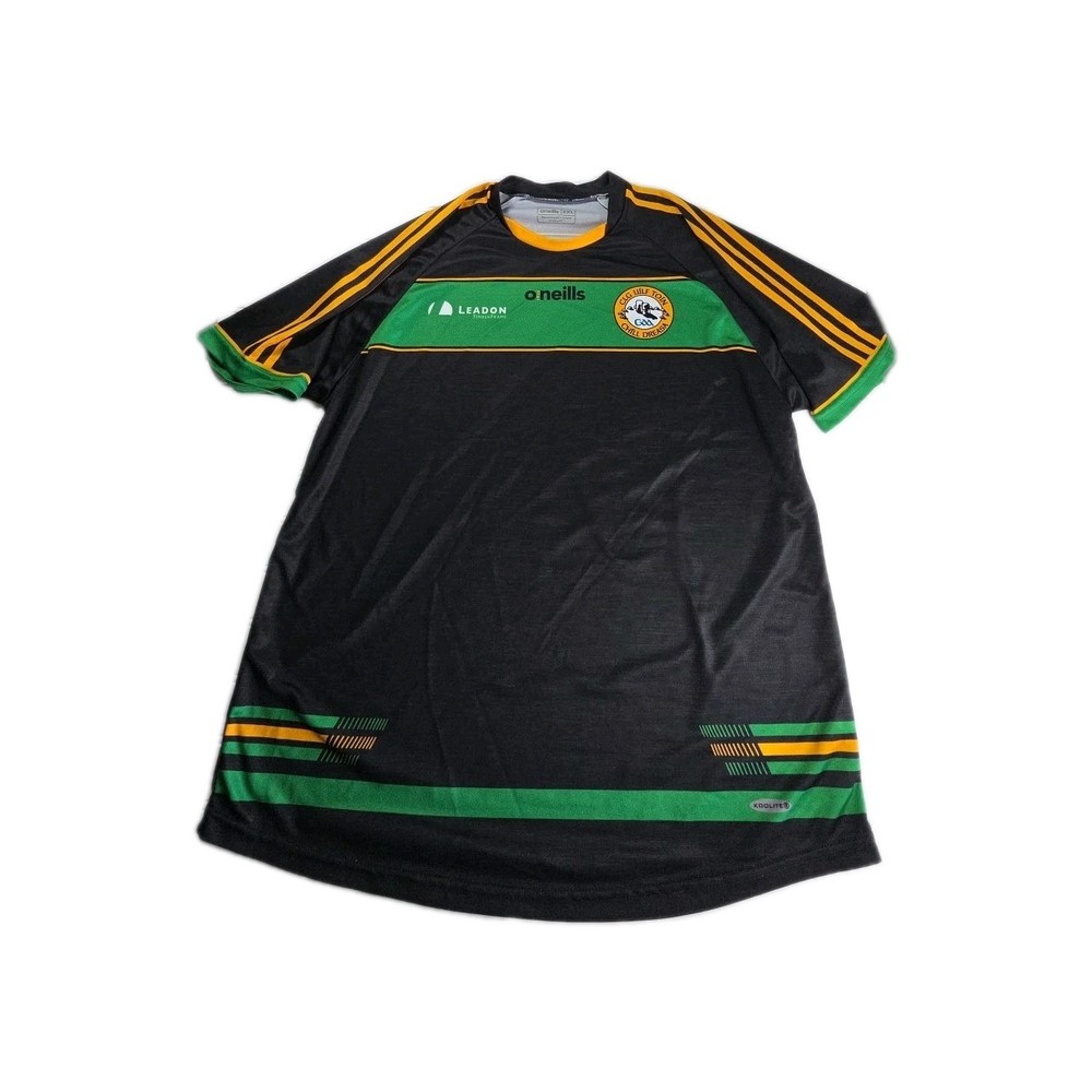 O’Neills Koolite Irish Soccer Jersey Size 2XL BLACK/GREEN