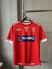 2022/23 GAA GLEN ROVERS #3 MATCH WORN PLAYER ISSUED HOME JERSEY O’NEILLS SHIRT M