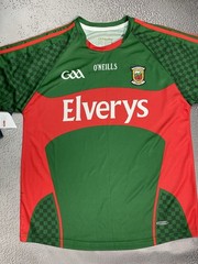 New MAYO O’NEILLS GEALIC Football Green Jersey GAA Size Small