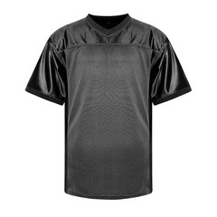 Blank Football Jersey,Men’s Practice Jersey Football Athletic X-Large Black