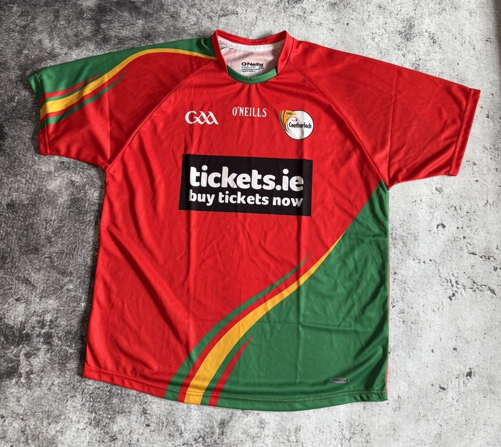 Carlow 2015 GAA Jersey Gaelic Football Shirt O’Neills size 2XL