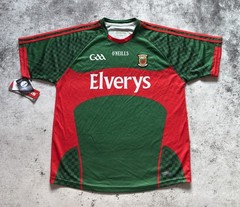 Mayo GAA 2015/16 Home Jersey Elverys Gaelic Football Shirt O’Neills size L