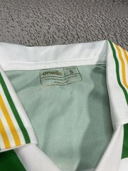 New O’Neills Offaly GAA GEALIC Football White Jersey Size Small
