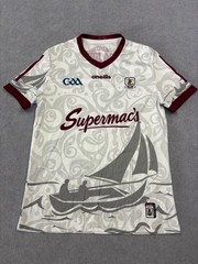 O’Neills Galway GAA 2025 Goalkeeper Jersey Mens Large Gray White Football Sports