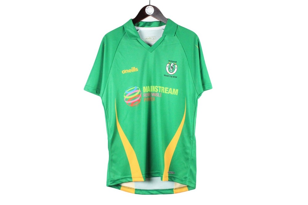 Ireland World Cup 2019 O’Neills Jersey T-Shirt Gaelic Sport Ireland Size L