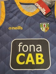 GAA O’Neills Antrim GAA Dark Blue Jersey T-Shirt Vest Size Small
