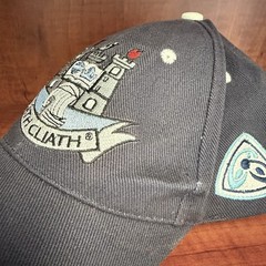 Ath Cliath Irish Hurling Team Hat Blue with Embroidered Logos Dublin Adjustable