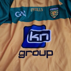 O’Neills Donegal Gaelic Football Jersey Yellow Green Breathable Polyester