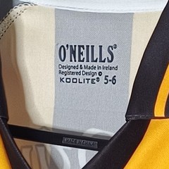 O’Neills The Downs GAA Jersey Size Kids 5-6 Years BNWT County Westmeath Ireland