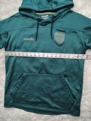 O’Neills GAA Garlic Celtic Cross Heritage Hoodie Sweatshirt Adult Small Green